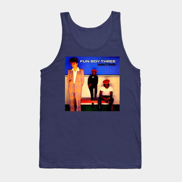 FB3 Waiting New Wave Throwback 1983 Tank Top by AlternativeRewind